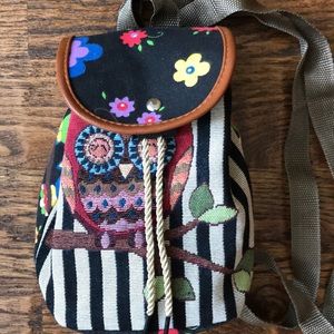 Mini owl backpack
